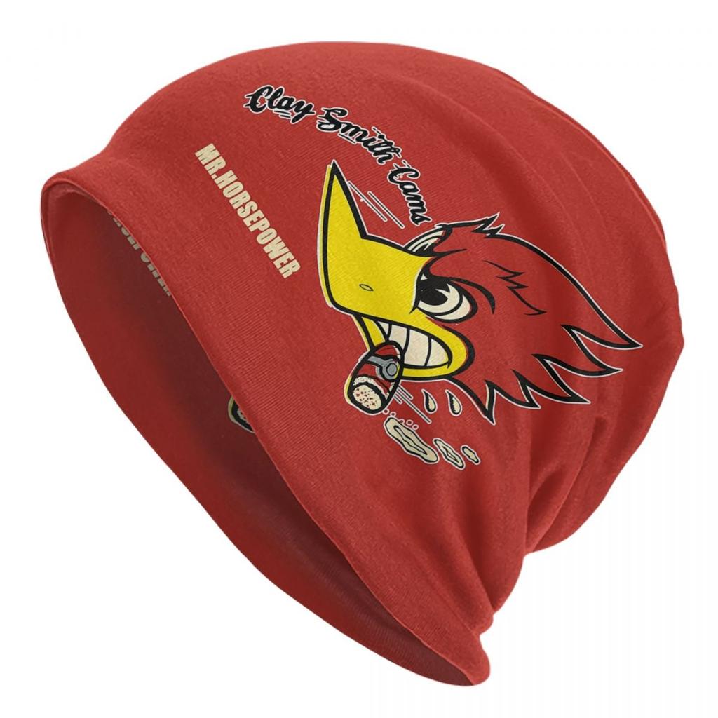 Custom Clay Smith Cams Bonnet Hat Knitted Hats Unisex Adult Mr Horsepower Racing Motor Motocross Winter Warm Beanies Cap