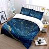 "Starry Sky Home Decor Set" Soft Comfortable Duvet Cover Bedding Set Included 1*Duvet Cover & 2*Pillowcases gift