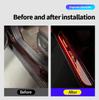 Acrylic USB Power Moving LED Welcome Pedal Car Scuff Plate Pedal Door Sill Pathway Light For Mazda CX5 CX-5 Auto Accessories
