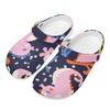Women Men Cute Printed EVA Clogs Flexible Lightweight Slip On Casual Shoes Soft Sole Lightweight Summer Sandals Daily Leisure Wear