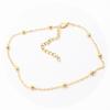 European & American Multi-layer Crystal Choker with Copper Beads