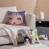 Warm Cute Surreal Japanese Art AAya Takano Cushion Cover Pillowcase Short Plush Invisible Zipper Room Sofa Cushion Cover