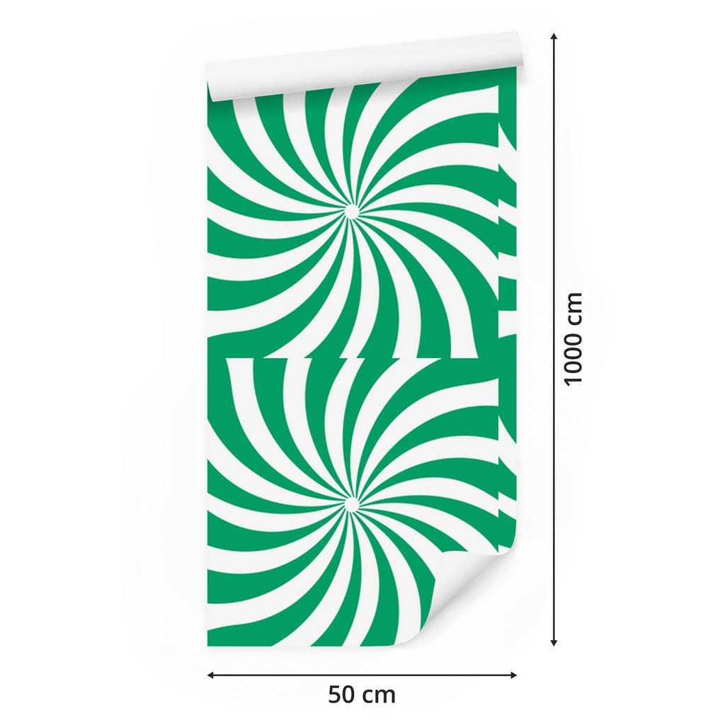 Hippie Wallpaper Sea and White Background for Living Room and Bedroom 50x1000