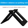 1 Pcs For 10 12 Inch Kids Children Bicycle Parking Stand Balance Bike Holder Bracket Holding Rack Cycling Accessories High Quality
