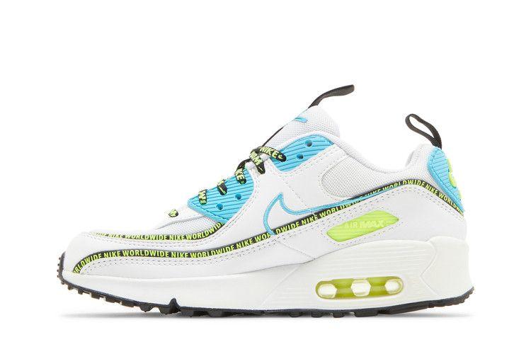 Nike Air Max 90 SE Worldwide Pack Blue Fury Volt (GS)