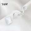 Magnetic Brooch Button Cat's Eye Stone Button, No Sew Safety Pin for Invisible Clothing Fastener Scarf Shirts Sweater, Round Square Love Heart