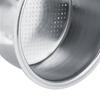 Stainless Steel Coffee Filter Basket Single Wall Silver Coffee Filter Strainer Durable Espresso Filter Basket Coffee Brewing