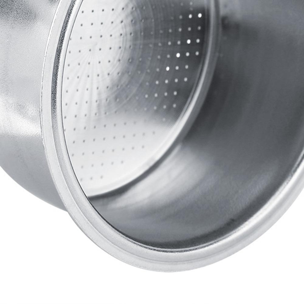 Stainless Steel Coffee Filter Basket Single Wall Silver Coffee Filter Strainer Durable Espresso Filter Basket Coffee Brewing