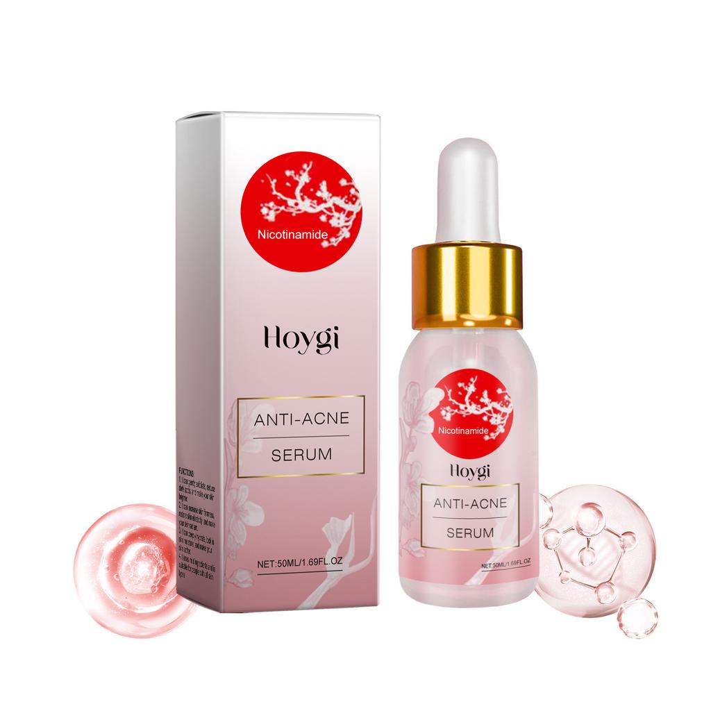 Niacinamide Anti-Acne Serum, Gentle Acne Treatment Serum for Face, Improve Blemishes & Moisturizing Repair Essence