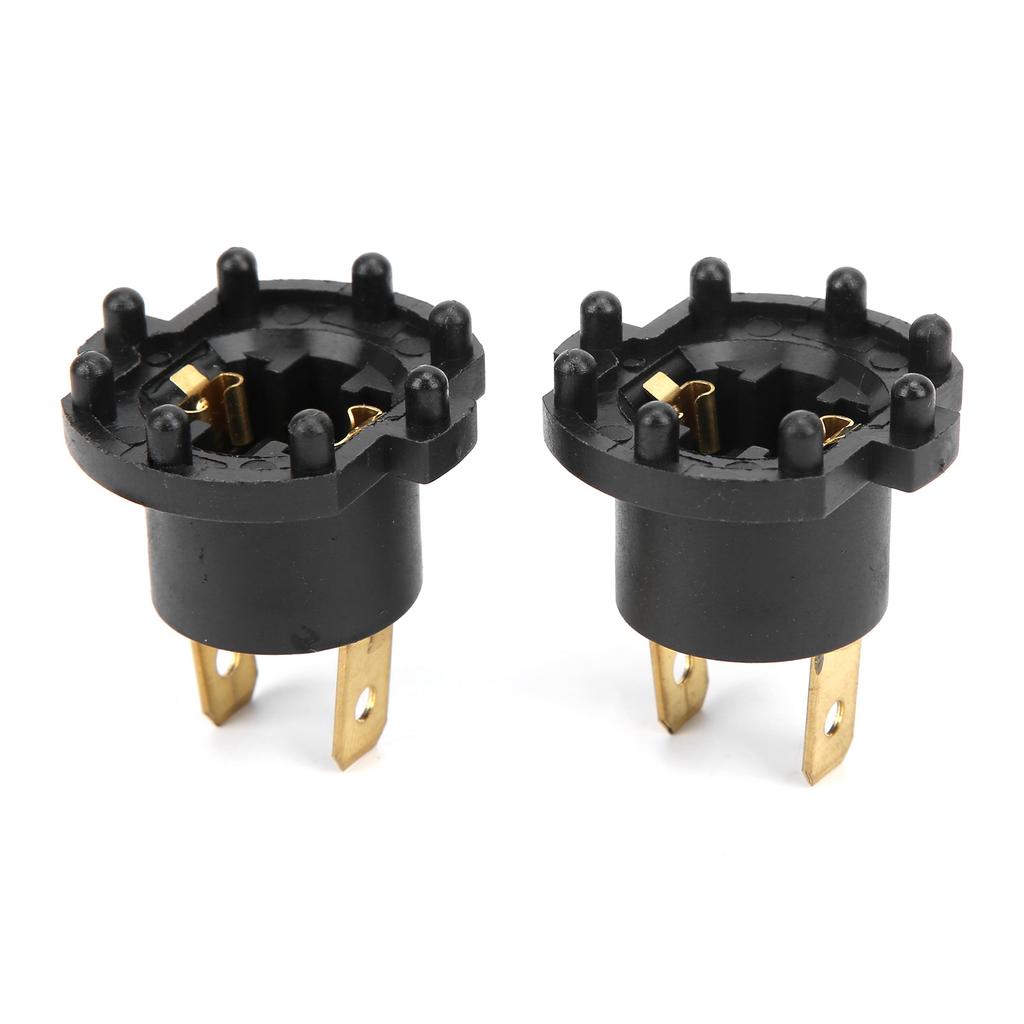 2pcs Auto Taillight Bulb Socket Holder Repalecement Plastic Fit for Kawasaki ER6‑F