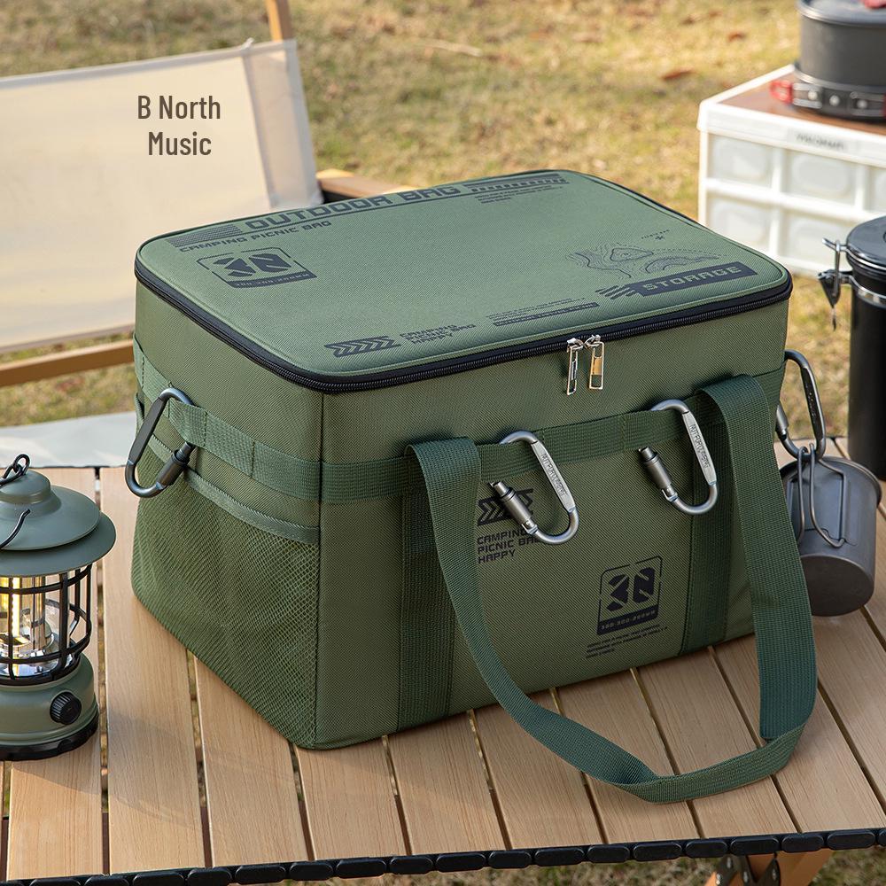 Camping Gear & Cookware Outdoor Storage Bag - Large Capacity Wilderness Tactical Box