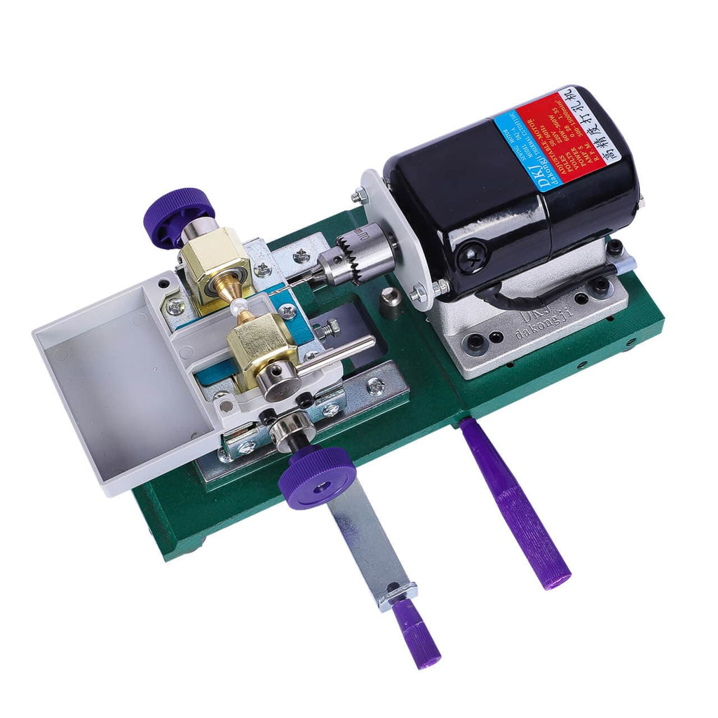 Small Household 300W Infinitely Variable Speed Pearl Buddha Bead Drilling and Punching Machine 15000rpm Drilling and Jewelry Kit