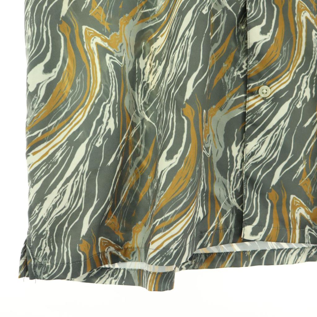 Niko And... Overall Handle Short Sleeve Open Collar Shirt M Gray Men's Used