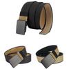 Zinc Zinc Alloy Both Sides Available Belt Texture Nylon Waistband Adjustable Men Weaving Belt  Suit