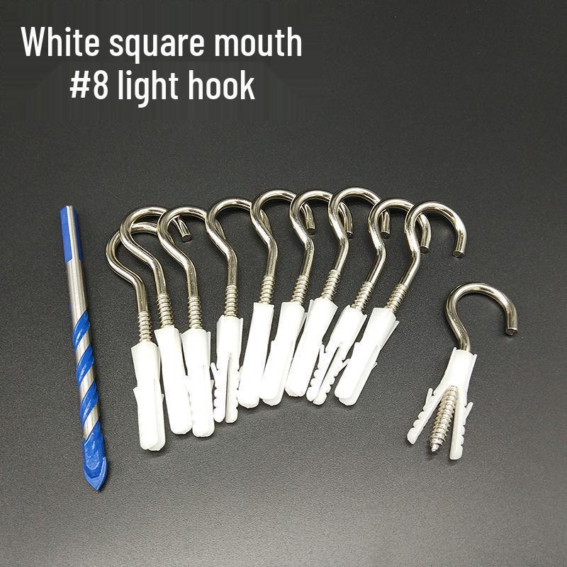 Sheep Eye Light Hook: Small Yellow Fish Expansion Hook with Ring for Hanging Lanterns