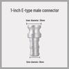Aluminum Alloy CE Quick-Connect Male & Female Hose for Oil Discharge and Water Sprinklers