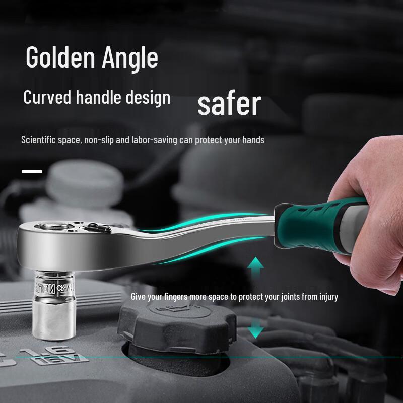 Berry Lion Quick Release Ratchet Wrench