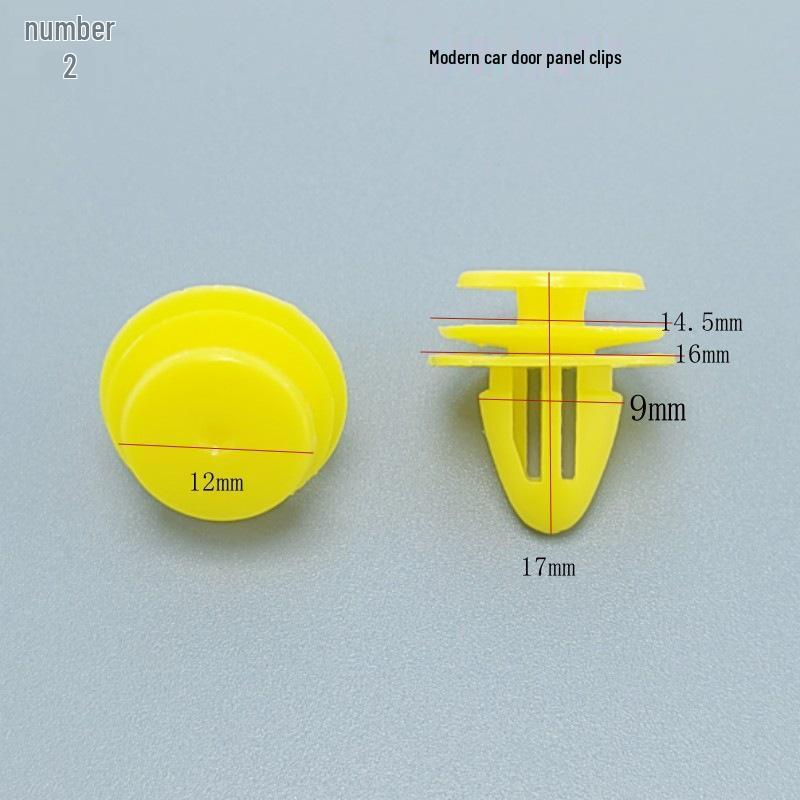 Universal Nylon Door Panel Clip: Car Interior, Tailgate, Trim Fastener