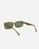 Seupeulingseuteulingseu Semi-Slim Rectangular Sunglasses Page 505 [Kale Green]