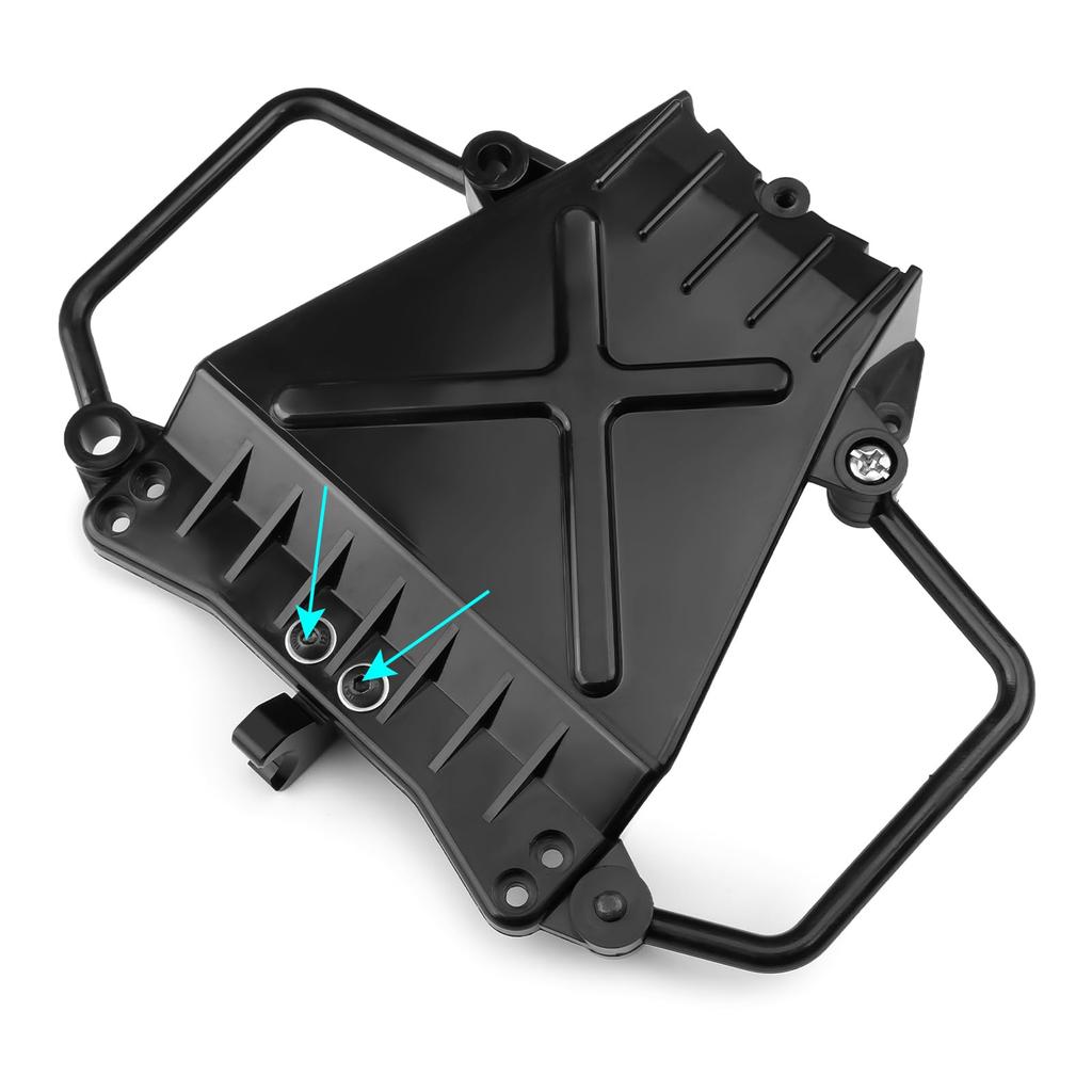 TRZX Aluminum Rear Gearbox Fixed Mount Upgrade Parts for 1/12 Tamiya 57409 Lunchbox RC Car