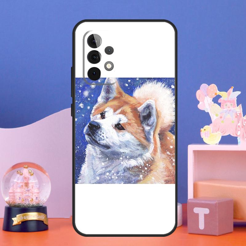 

Animal Cartoon Akita Dog Case For Samsung Galaxy A17 A06 A16 A26 A36 A56 A55 A35 A15 A32 A52 A13 A33 A53 A14 A34 A54 Samsung A24 4G
