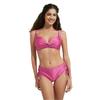 Be You Womens/Ladies Shimmer Lattice Back Two-Piece Swimsuit Set