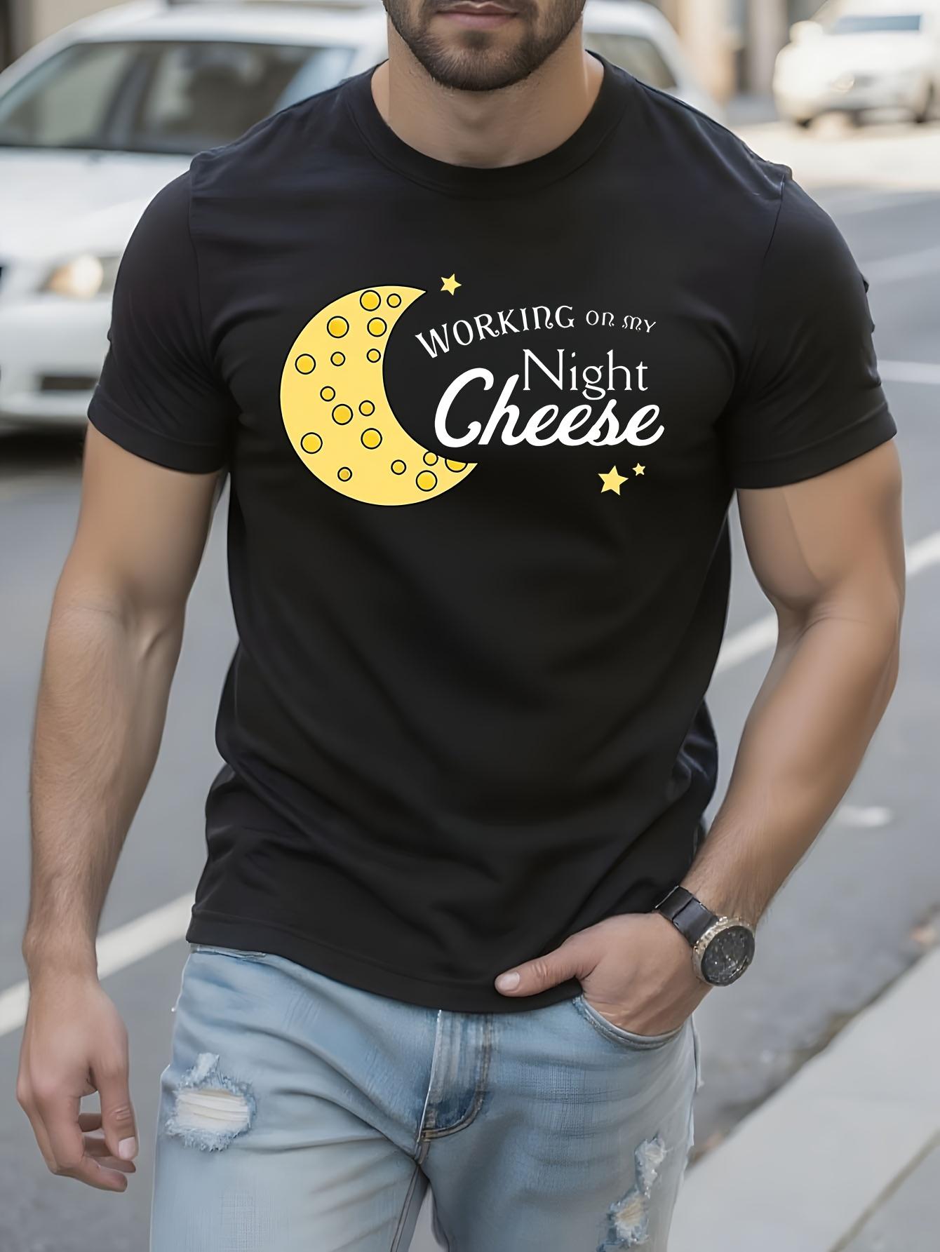 Funny Tshirt Funny Working On My Night Cheese Graphic Tsh... S