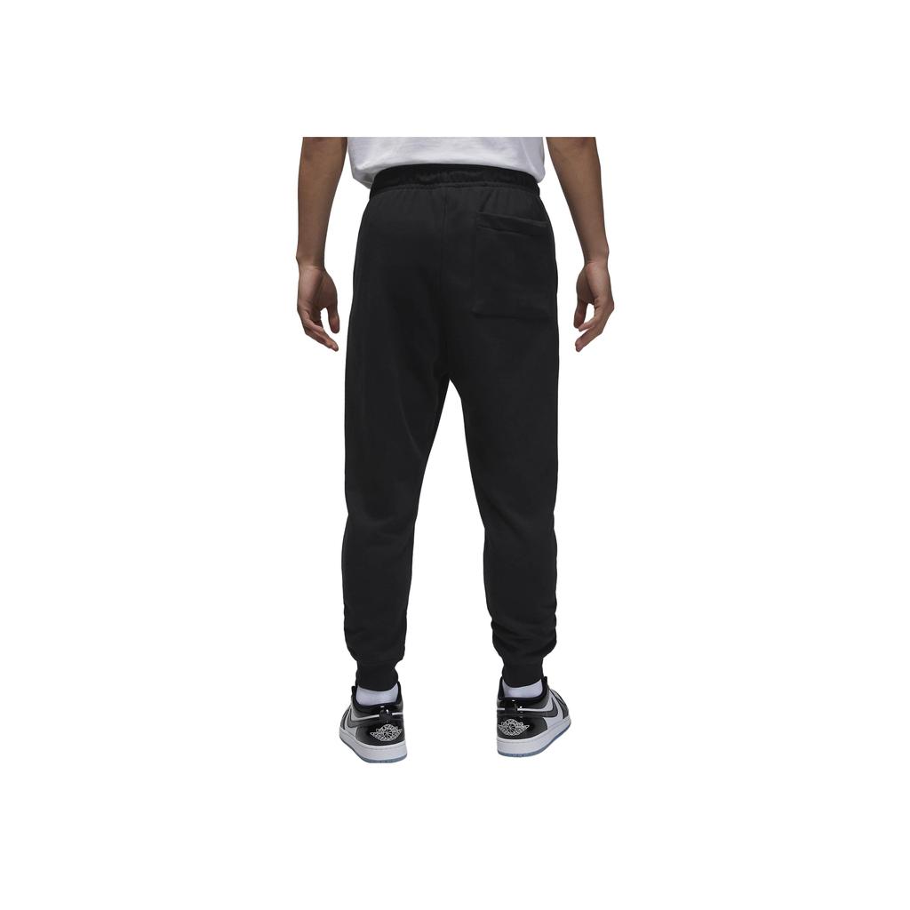 Jordan Stitched Elastic Waist Knit Sweatpants Men Bottoms Black FQ7762-010
