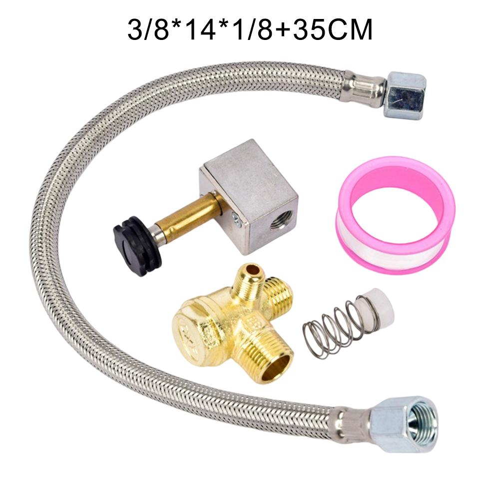 Air Compressor Maintenance Check Valve Kit Air Pump Valve Air Compressor Valve Replacement Air Compressor 11\'\' Hose Length