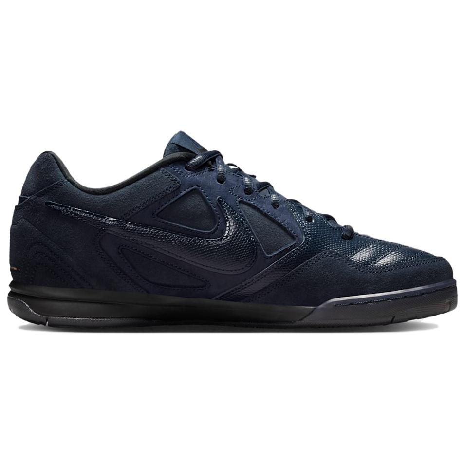 Nike Gato Series Minimalist Comfortable Thin Sole Leather Breathable Football Shoes Men sneaker Black IQ3403-475