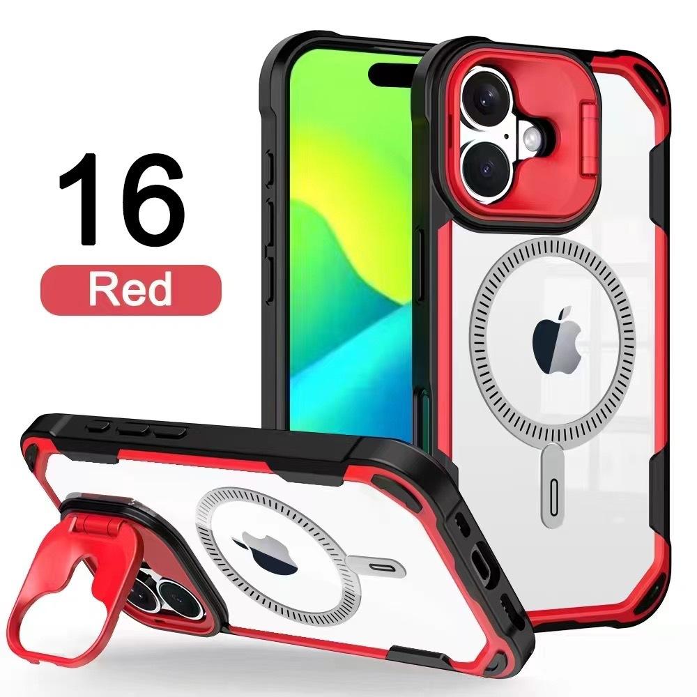 

Applicable To IPhone16pro Oracle Shield Mobile Case 14 Lens Bracket 13 Four-corner Anti-fall 12 Protective Case Apple 16Plus
