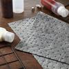 25X33Cm Oil Absorbent Pads Spill Absorbent Mats Oil Spill Pads for Oil-Based Water-Based Fluids Liquid Pads for Home Garage