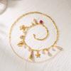 Summer Beach Shell Waist Chain For Women Bohemia Double Layer Starfish Conch Beaded Belly Chain Vacation Bikini Body Jewelry