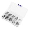 Pcs E Circlip Washer Set with Storage Box Stainless Steel Firm Fixing E Type Retaining Washer