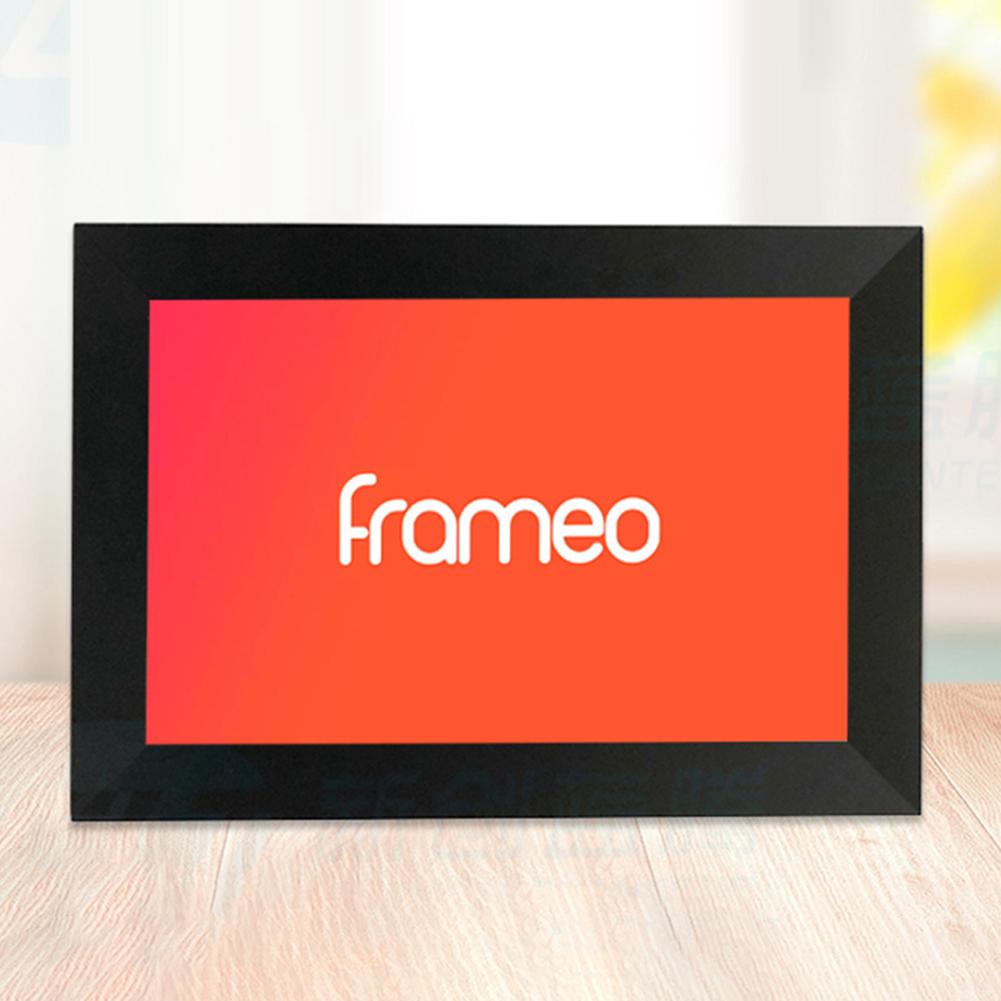10,1palcový inteligentní WiFi digitální fotorámeček 16G s automatickým otáčením digitálního fotorámečku prostřednictvím Frameo 1280x800 IPS HD dotykové obrazovky
