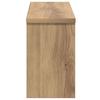 Wall Mounted Nightstand Artisan Oak 50 x 16 x 26 cm