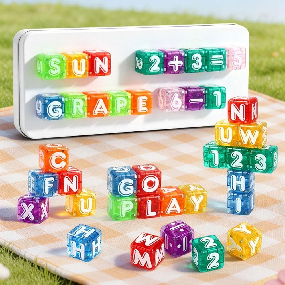 Letters and Numbers Magnetic Building Blocks Interactive Letter Number Blocks Classroom