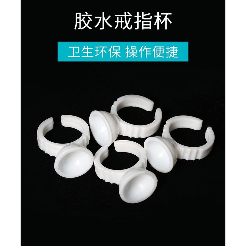 LuxeFlutter - Eyelash Extensions Glue Container Ring