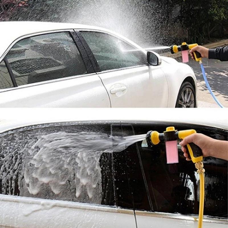 Portable Auto Foam Lance Water Gun High Pressure 3 Grade Nozzle Jet Car Washer Sprayer Cleaning Tool Automobile Wash Tools