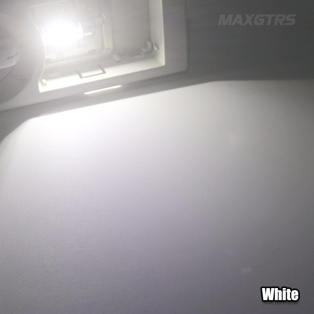 2Pcs MAXGTRS LED C5W C10W 39mm 41mm 42mm LED Festoon Canbus Error Free 6500K White Car Interior Light Reading Dome Trunk Lamp 12 2525 CHIP белый