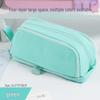 Multicolor Macaron Double Window Pencil Case – Stylish and Multifunctional Stationery Bag for Students
