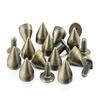 1 pc Screw Bottom Cone Nail | Gold and Silver Decorative Nail Suitable for Leather Handicrafts, Clothing, Shoes and Bags