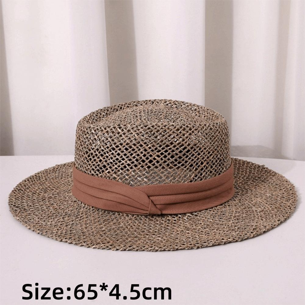 British Vintage Decorative Hat Band High Density Straw Hat Decoration Band Straw Hat Fedora Cowboy