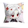 Love And Deepspace Pillow Case Square Double-Sided Printing Short Plush Sofa Cushion Cover Bedroom Bedside Pillow