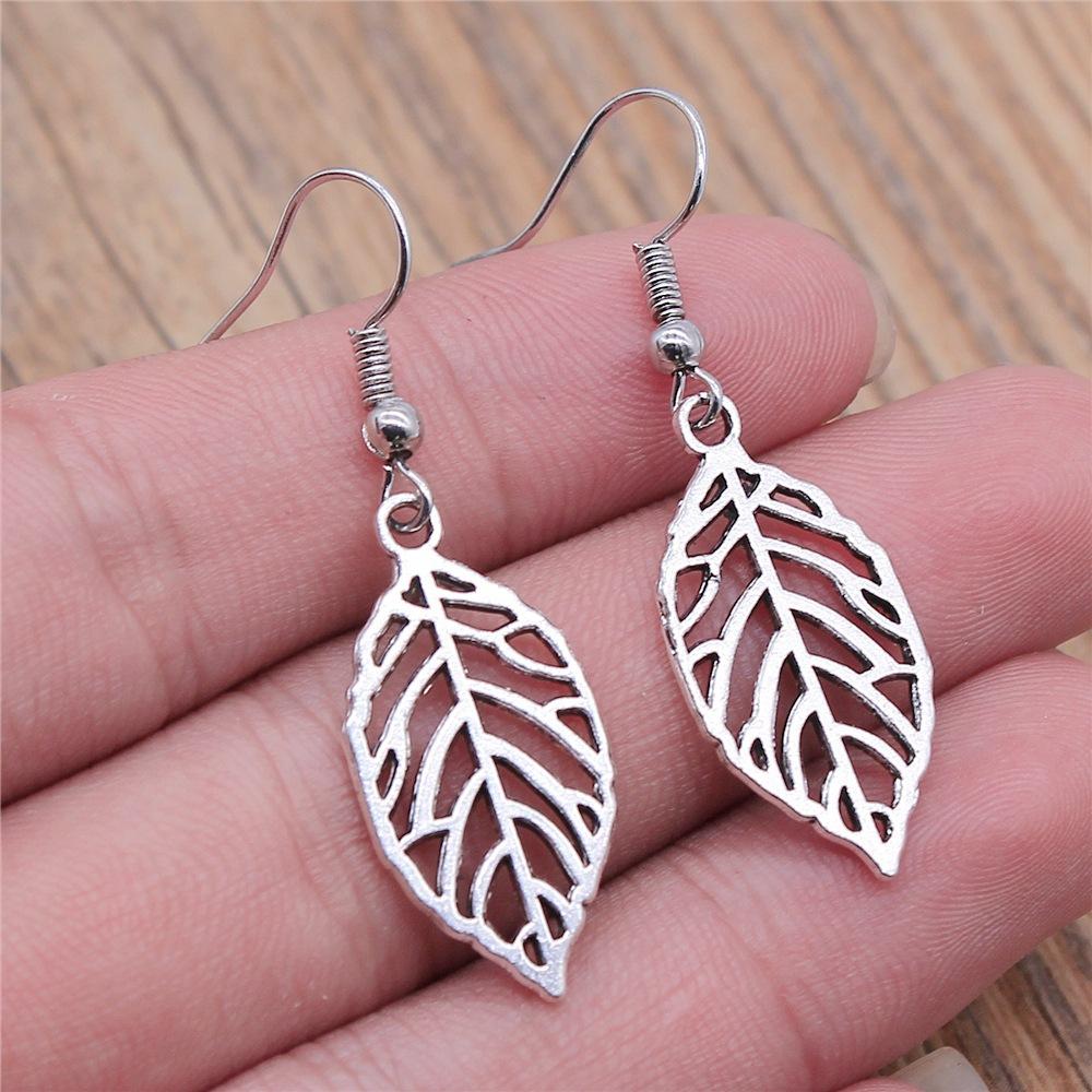 30 Styles Bohemian Earring Plant Branch Leaf Clover Dangle Earrings Drop Women Statement Jewelry Bijou Gifts For Women