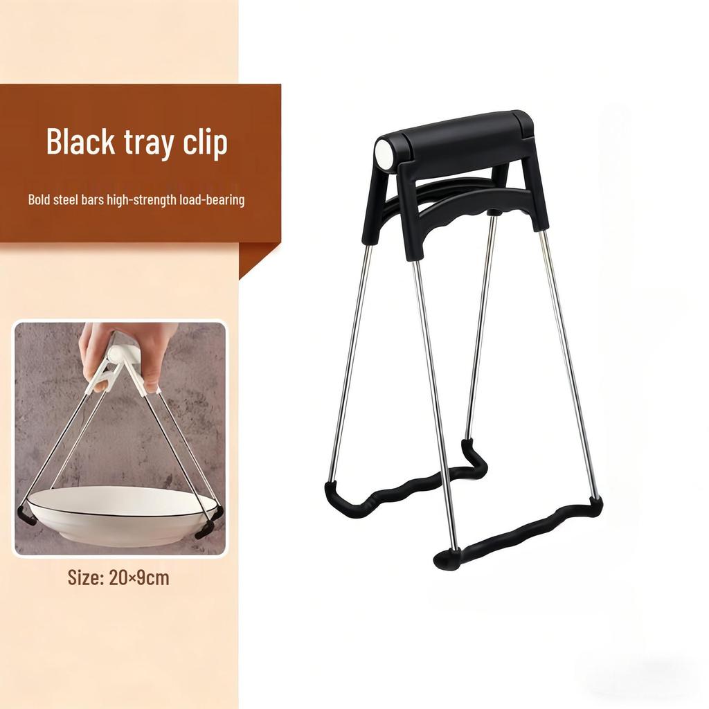 Silicone Anti-Scald Non-Slip Bowl and Tray Lifter Clips