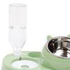 Automatic Cat Water Dispenser and Food Bowl Set Tilted Raised Feeding Bowls