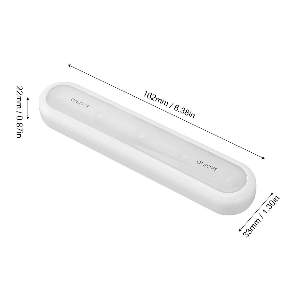 Push Switch LED Light Stick On Wardrobe Light Easy Installation Push Tap Light Bedroom