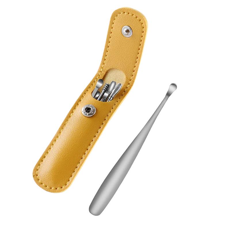 High-End German Stainless Steel Manicure Set: Multi-functional Nail Clippers & Beauty Care Tools