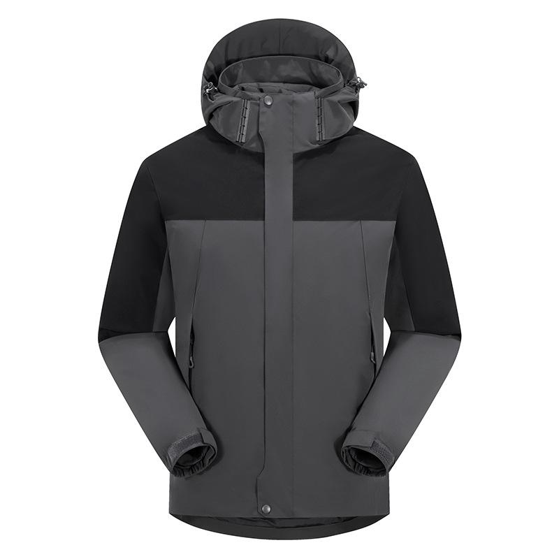 Down Jacket Couple-style Three-in-one Winter New White Duck Down Jacket with Clean Surface and Warm Down Jacket